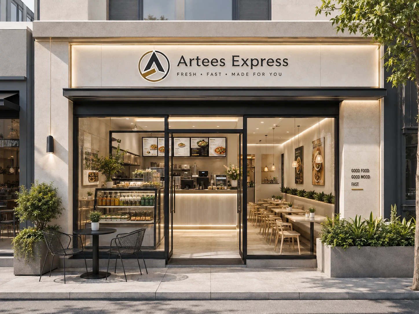 Illustrative concept rendering for Artees Express