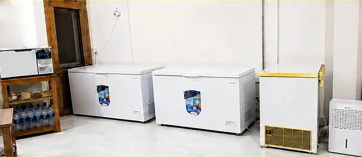 Chest freezer storage